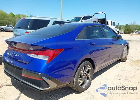 2024 Hyundai Elantra Sel from USA, damaged, VIN KMHLS4DG4RU734664